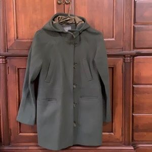 Women’s J.Crew Olive StadiumCloth Jacket